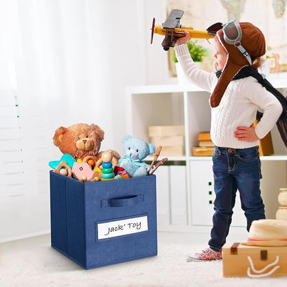 13x13x13 storage cube bins Fabric storage cubes - Image 5