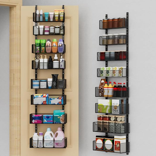 VyGrow Over The Door Organizer, 8-tier Metal Door Organizer Hanging by VyGrow