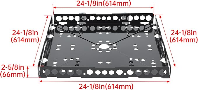 Kojem RV Bumper-Mounted Generator Cargo Carrier - Image 2