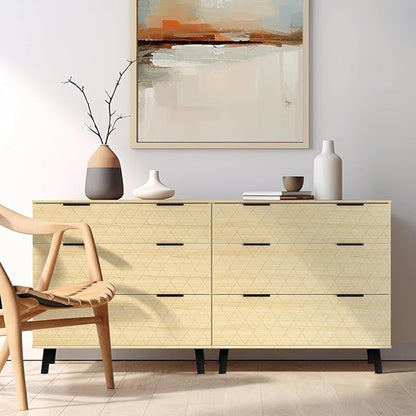 AWQM 3 Drawer Dresser for Bedroom, Large Capacity Chest of Drawers, Wood - Image 3