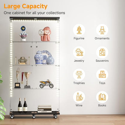 Tempered Glass Display Cabinet - Image 7