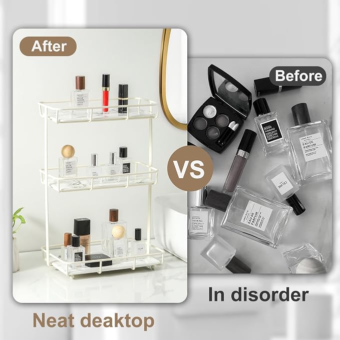 Bathroom Organizer Countertop Perfume Organizer Makeup Organizer Cosmetics - Image 6