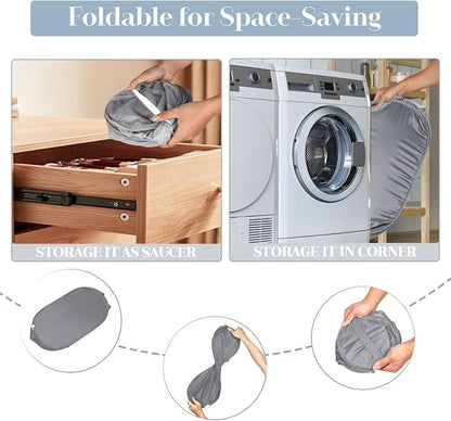4 Pack Collapsible Laundry Baskets, Foldable Laundry Basket - Image 8