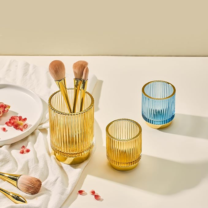 Makeup Brush Holder Organizer, Toothbrush Holders, Desk Pen Pencil Holder - Image 7