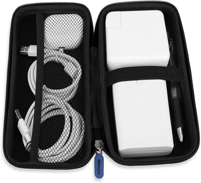 iMangoo Travel Essential Electronics Organizer Pouch Charger Case, Shockproof - Image 4