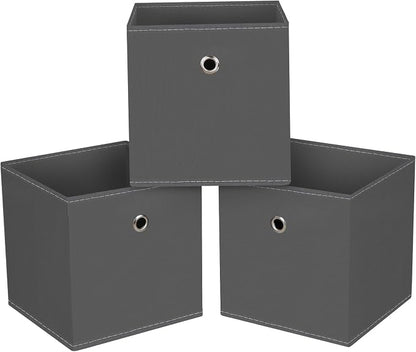 13x13x13 storage cube bins, collapsible fabric storage cubes Decorative storage by NieEnjoy