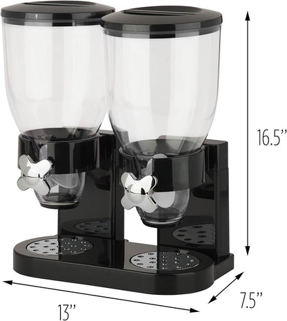 Honey-Can-Do Zevro Dual Dry Food Dispenser – Countertop Cereal Dispenser - Image 10
