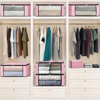 Fab totes 35L Closet Organizers and Storage, Foldable Under Bed Storage - Image 7