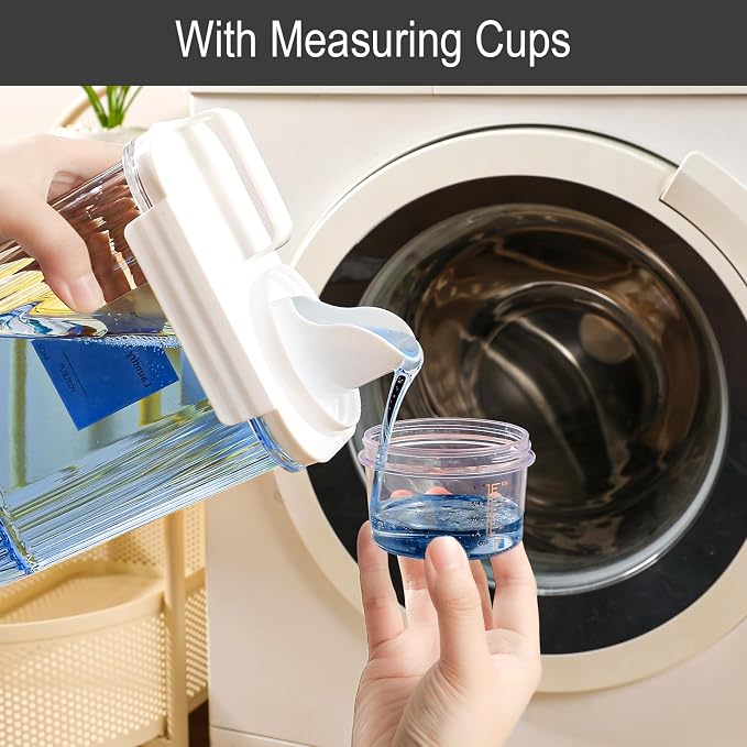 64OZ Liquid Laundry Detergent Dispenser, Laundry Soap Dispenser, Laundry Room - Image 4