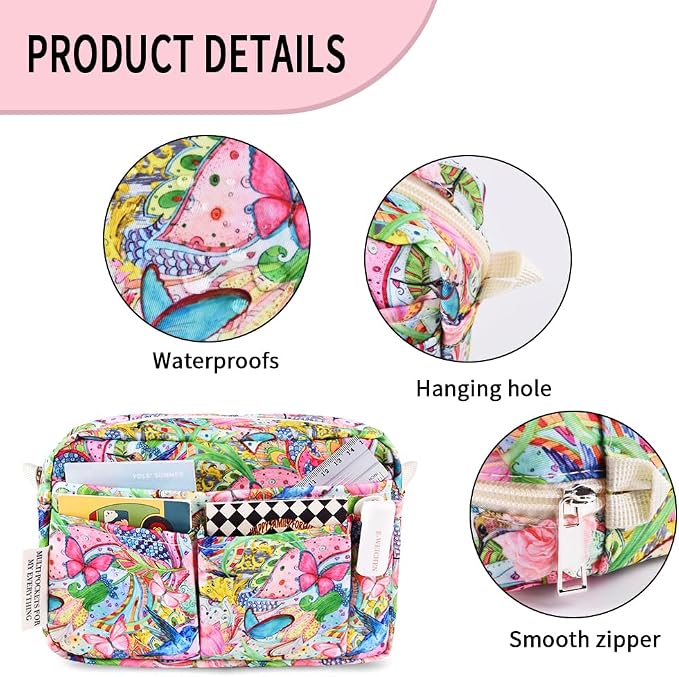 E-WEICHEN Multiple Pockets Portfolio Organizer - Image 5