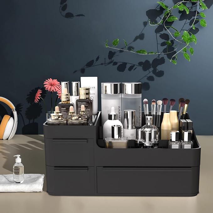 Makeup Organizer with Drawers, Countertop Organizer - Image 2