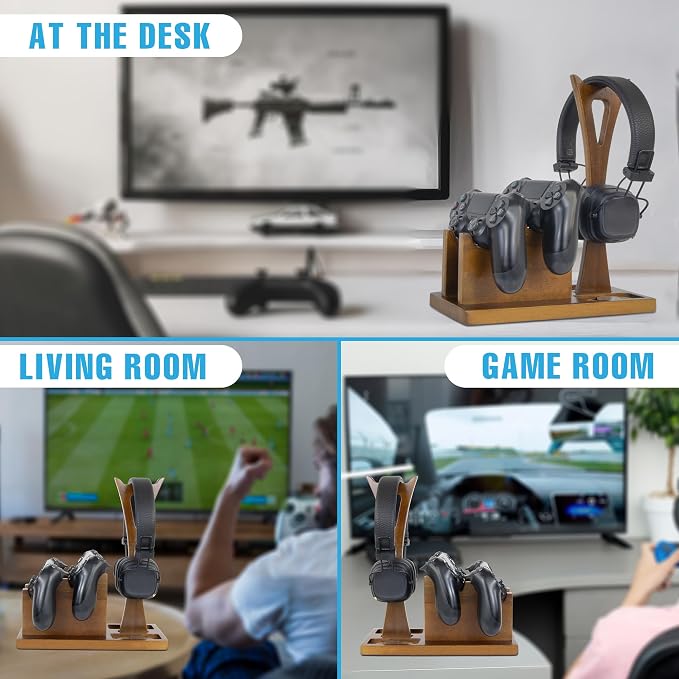 Game Controller Holder Gifts for Gamers to Organize Gaming Accessories & - Image 2
