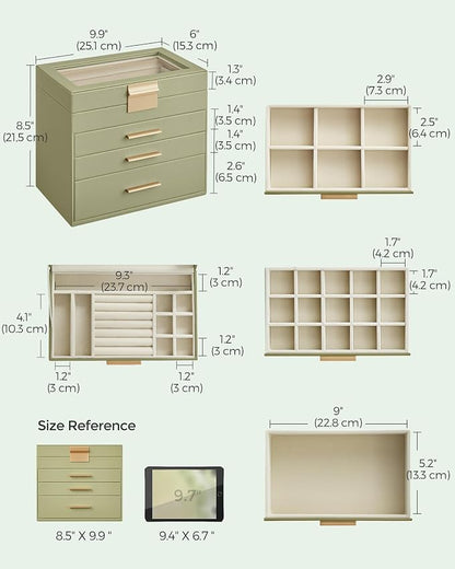 SONGMICS Jewelry Box Organizer - Image 5