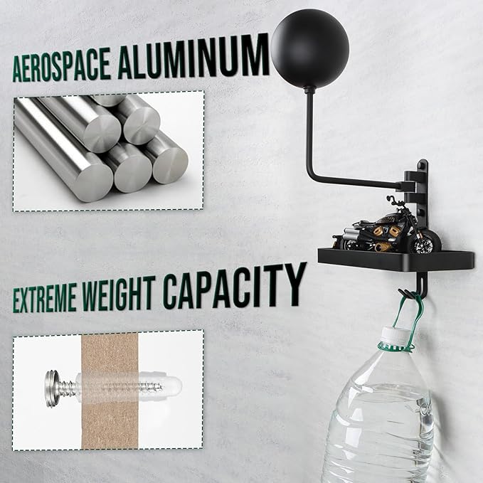 PUERSI Helmet Holder Wall Mount - Image 3