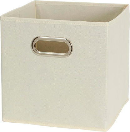Household Essentials 82-1 Foldable Fabric Storage Bins |Set of 6 Cubby Cubes - Image 4