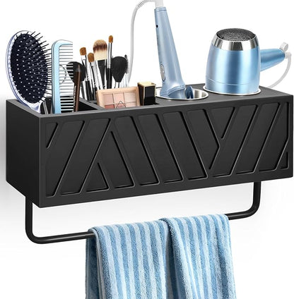 Hair Tool Organizer Wall Mounted by Jorkol