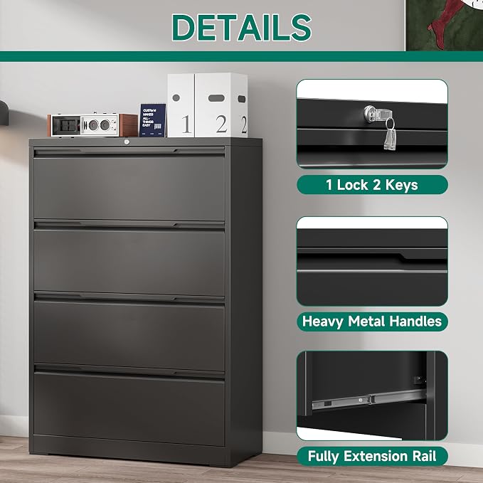 Metal Steel Filling Cabinets for Home Office - Image 5