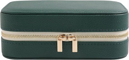 Genuine Leather Travel Jewelry Organizer Case - Image 2