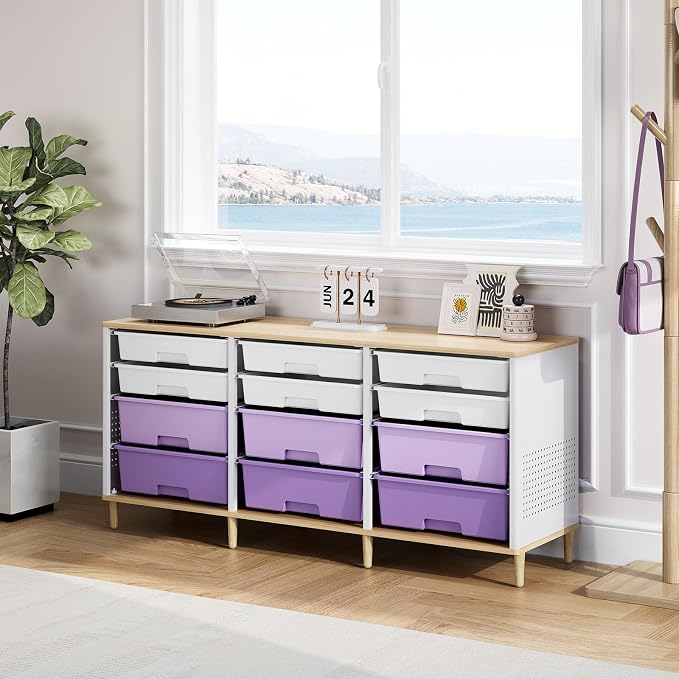 TOOLF 12 Drawers Storage Cabinet - Image 2
