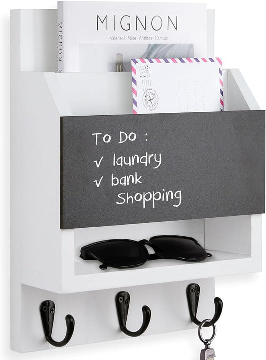 Key and Mail Holder for Wall, Key Holder by Lucundm