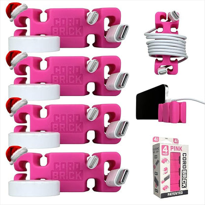 CordBrick Stocking Stuffers for Adults Cord Management Weighted Cord Holder by CordBrick