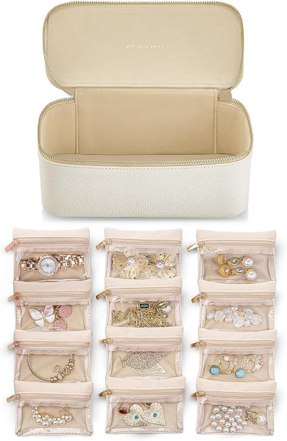 Vlando Travel Jewelry Case, Jewelry Box by VLANDO