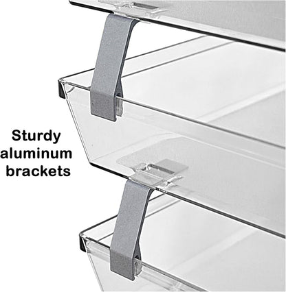 Acrimet Facility 3 Tier Letter Tray, Front Load, Letter Size/A4, Desktop File - Image 4