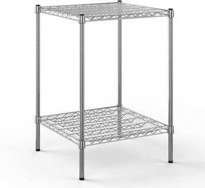 24" Deep x 24" Wide x 34" Height Wire Shelving Kit | 2-Tier | NSF Commercial by Regal+Altair