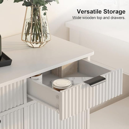White Double Tilt Out Laundry Hamper Cabinet Laundry Basket Cabinet Hidden - Image 5