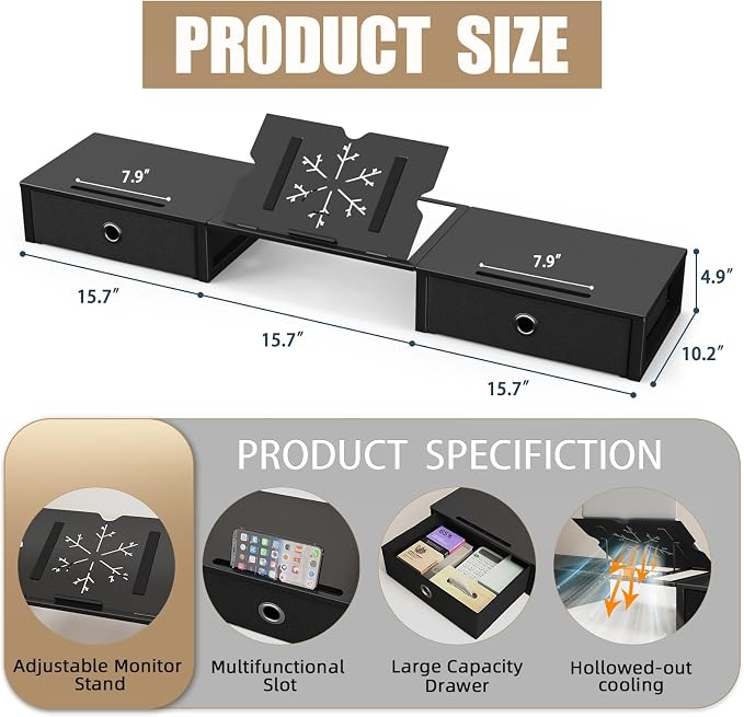 WESTREE Monitor Stand Riser - Image 7