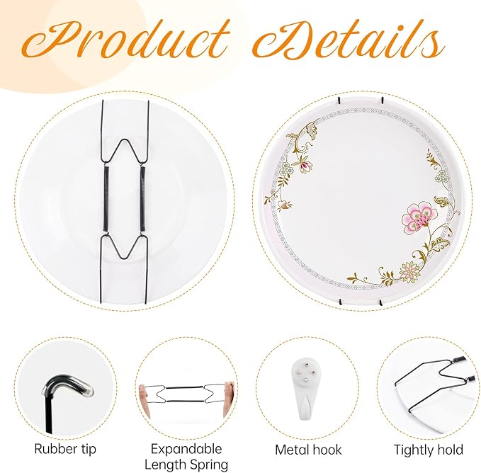 Bilillo 14 Pcs Plate Hangers for Wall - Image 3