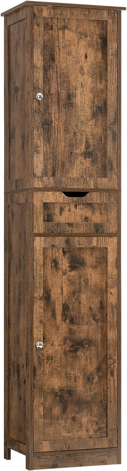 Iwell 67" Tall Storage Cabinet, Bathroom Cabinet by IWELL