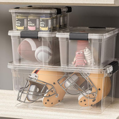 Superio Clear Storage Bins - Image 7
