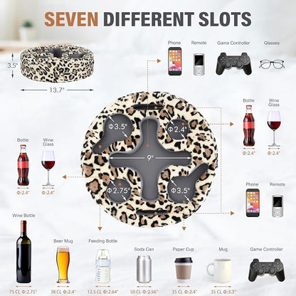 INNO STAGE Couch Cup Holder-Sofa Cup Holder Pillow | Couch Caddy Buddy | Drinks - Image 4