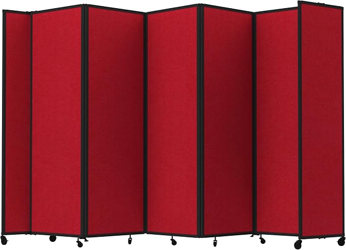 Versare Room Divider 360 Portable Wall Partition | Folding Panels | Large by VERSARE