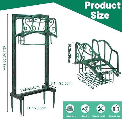 Garden Hose Holder for Outside - Image 2
