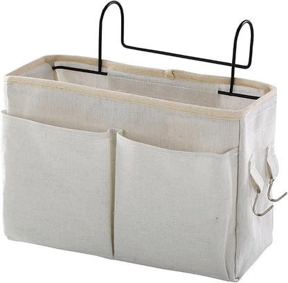Bedside Caddy Organizer Hanging Storage Basket by HeXueLy