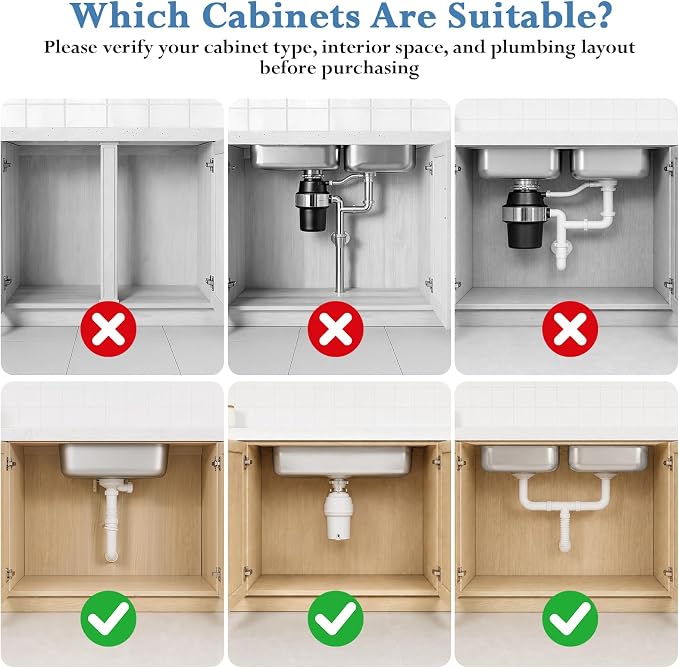 Aisslro Under Sink Organizer, 2 Tier Under the Sink Storage, Expandable - Image 3