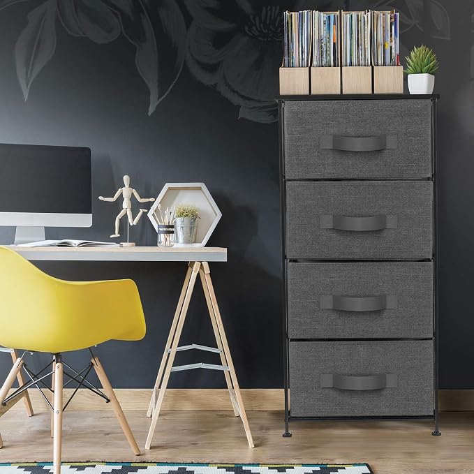 Sorbus Nightstand with 4 Drawers - Image 5