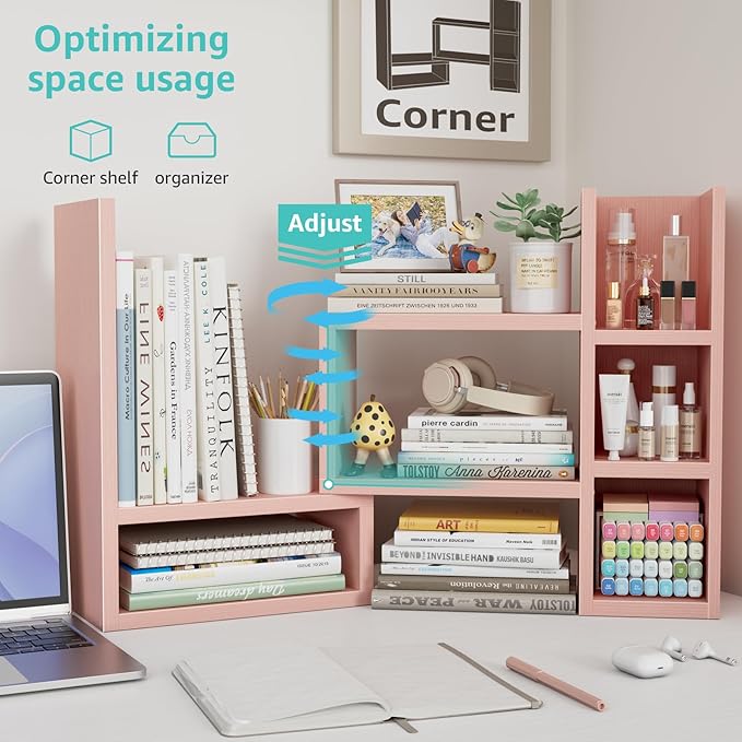 NUTIKAS Desk Shelves Desktop Organizer Shlef - Image 6
