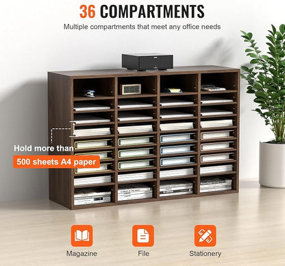 VEVOR Literature Organizer, 36 Compartments Office Mailbox - Image 6
