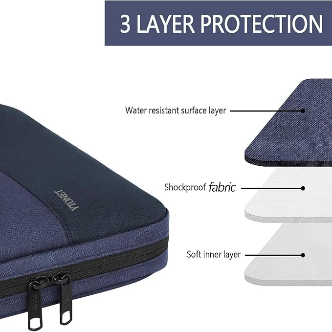 Ytonet 17 17.3 Inch Laptop Sleeve Case, Laptop Carrying Case - Image 2