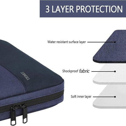 Ytonet 14 Inch Laptop Sleeve, TSA Water Resistant Laptop Case - Image 2