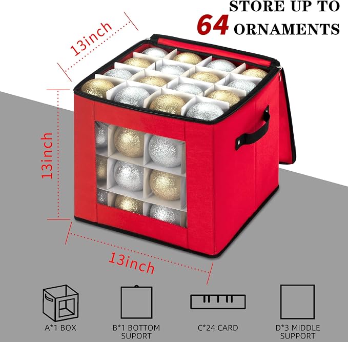 Christmas Ornament Storage Box - Image 3