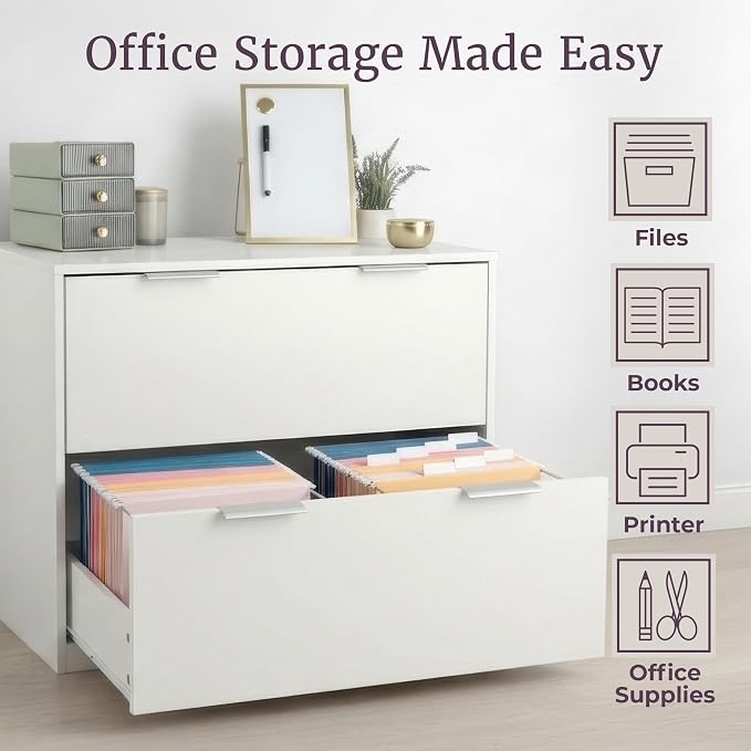 2 Drawer File Cabinet - Image 3
