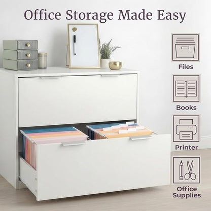 2 Drawer File Cabinet - Image 3