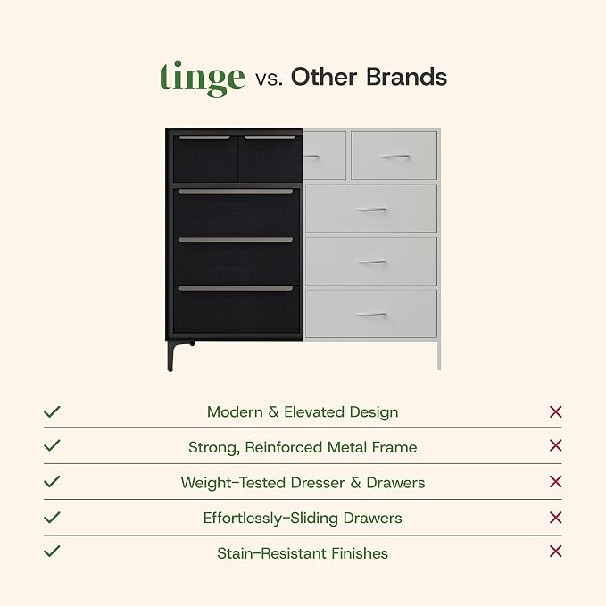 Naima Premium Fabric Dresser - Image 9