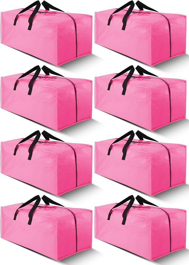 Cosy Family 8 Pack Heavy Duty Extra Large Moving Bags by Cosy+Family