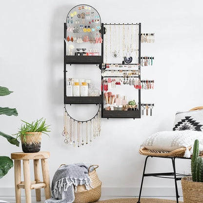Keebofly Wall Mount Hanging Jewelry Organizer - Image 6