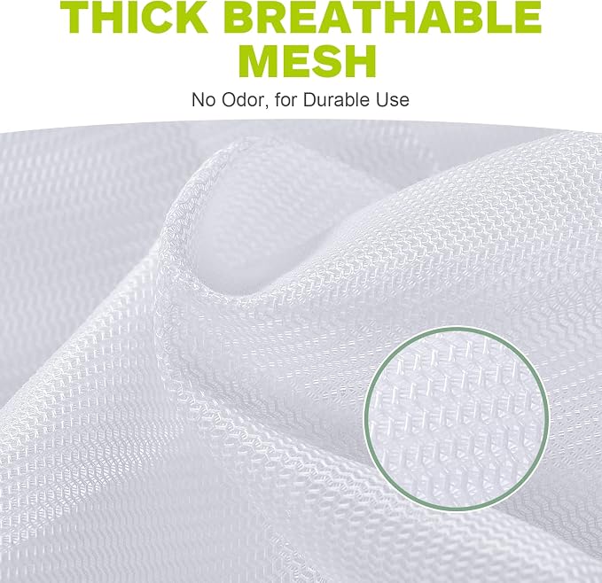 OTraki 2 Pack Mesh Laundry Bag 20x24 Inch Heavy Duty Laundry Fine Mesh Bags - Image 3